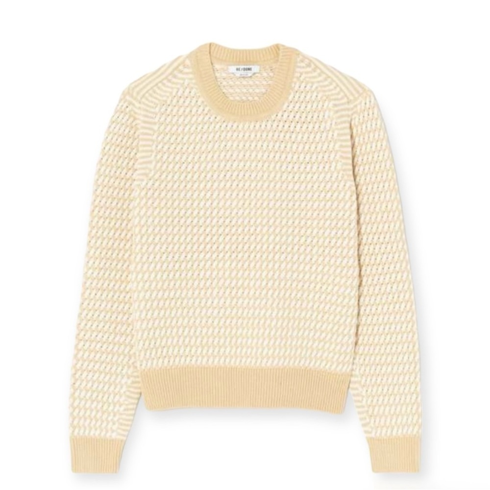 RE/DONE 50’s Cotton Crewneck Sweater - NWT